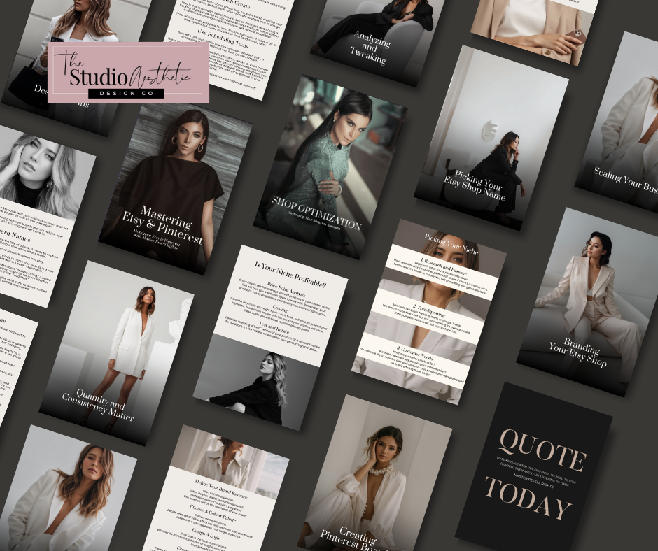 Mastering Etsy & Pinterest eBook - Grace Favorites