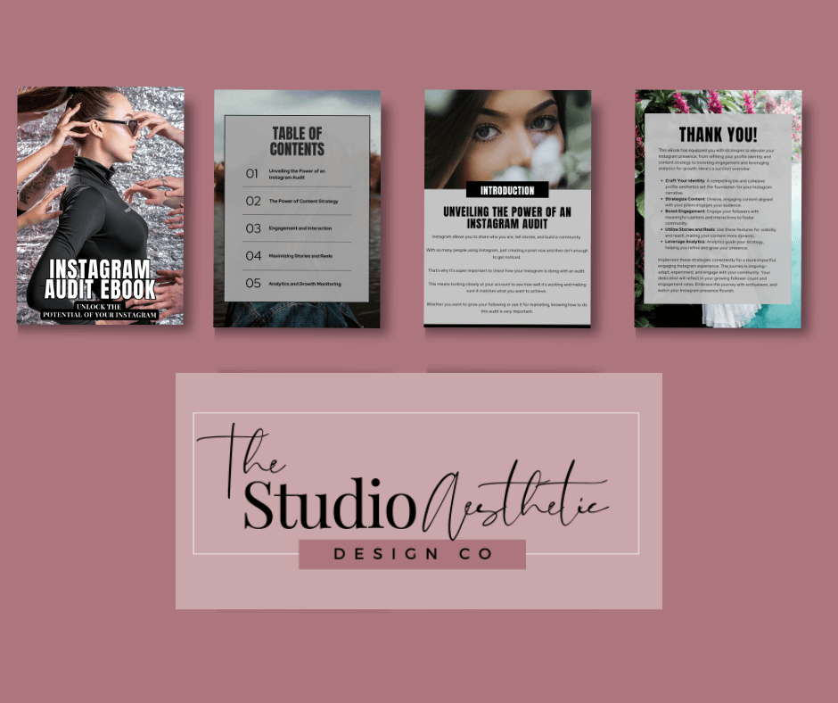 Instagram Audit eBook - Grace Favorites