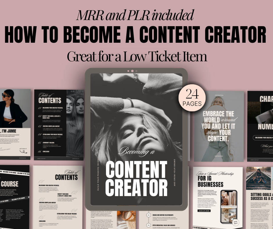 How to Become A Content Creator - Grace Favorites