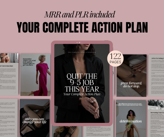 Quit the 9-5 Job This Year - Your Complete Action Plan