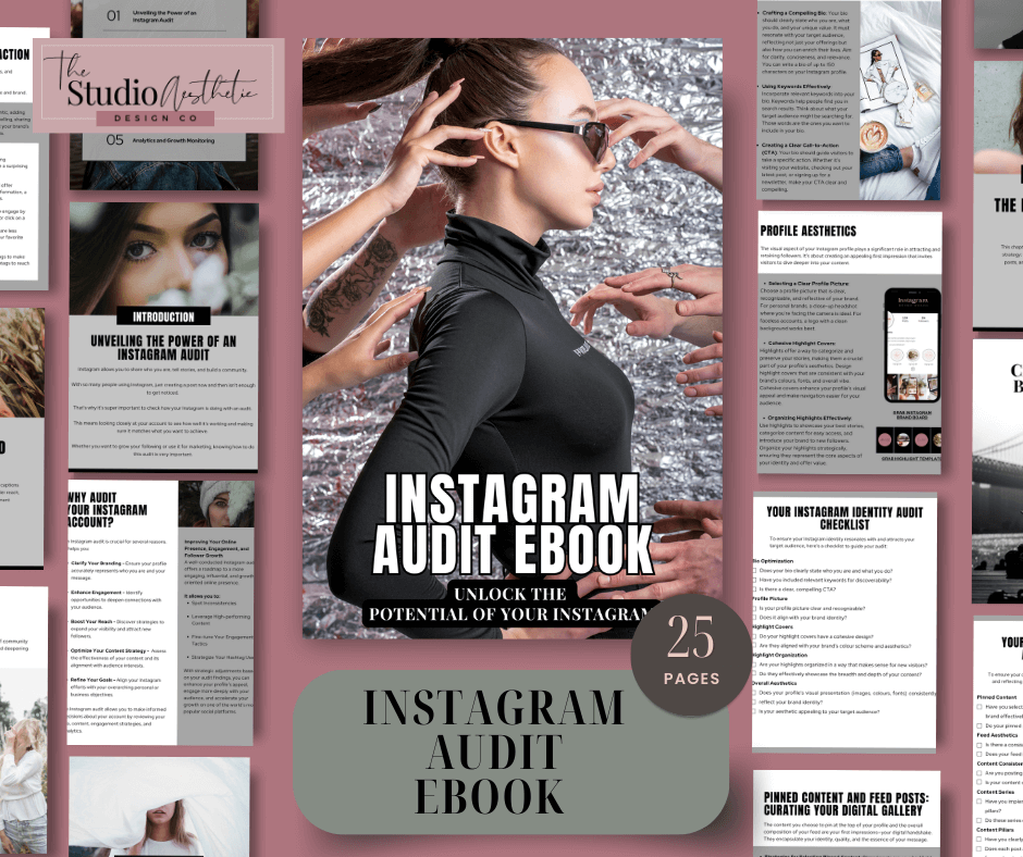 Instagram Audit eBook - Grace Favorites