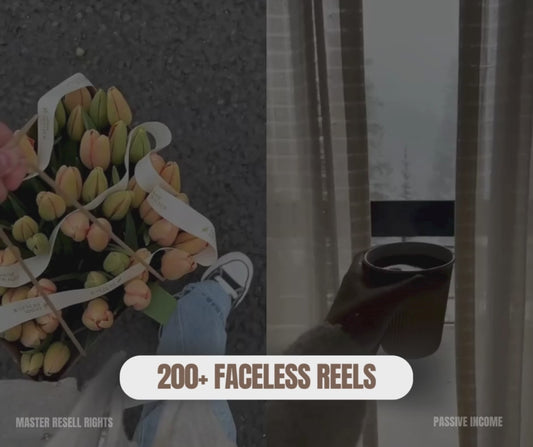 200+ Faceless Marketing Reels 